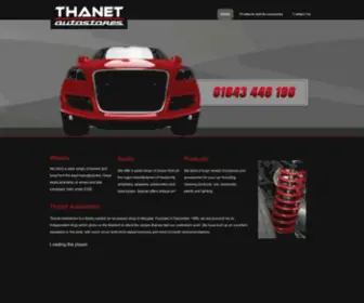 ThanetautoStores.co.uk(Vehicle Accessories) Screenshot