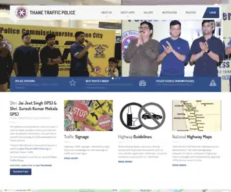 ThanetrafficPolice.org(Thane Traffic Police) Screenshot