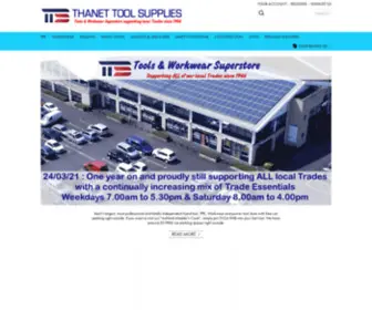 Thanettoolsupplies.co.uk(Thanet Tool Supplies) Screenshot