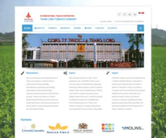 Thanglongtabac.com.vn(Thang Long Tobacco Company) Screenshot