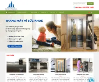 Thangmaydongdo.com(Thang Máy Đông Đô) Screenshot