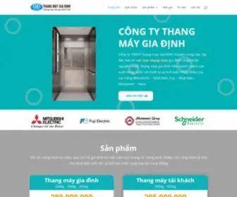 Thangmaygde.com(Công ty thang máy Gia Định) Screenshot