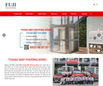 Thangmayphuongdong.com.vn(Thang máy Phương Đông) Screenshot