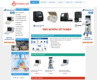 Thanhanmedical.com.vn(Thiết Bị Y Tế Thành An) Screenshot