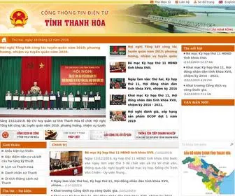 Thanhhoa.gov.vn(CỔNG) Screenshot