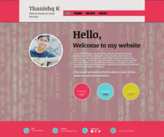Thanishqk.com(Ethical Hacking) Screenshot