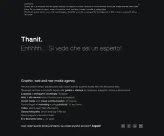 Thanit.it(Graphic, web and new media agency) Screenshot