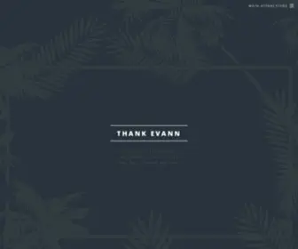 Thankevann.com(ThankEvann) Screenshot