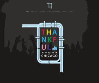 Thankfulforchicago.org(Thankful For Chicago) Screenshot