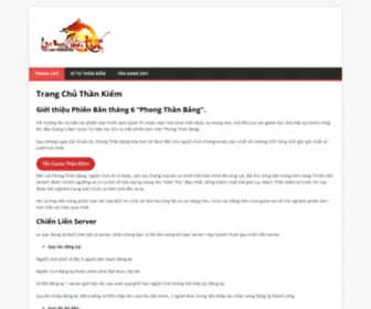 Thankiem.net(Trang Chủ Thần Kiếm) Screenshot