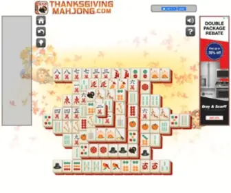 ThanksgivingmahJong.com(Thanksgiving Mahjong) Screenshot