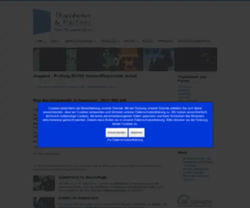 Thannheiser.de(Rechtsanwalt Thannheiser und Partner) Screenshot
