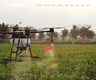 Thanos.in(No.1 Agri Drone maker in India) Screenshot