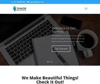 Thaor.com(Website Designing and SEO) Screenshot