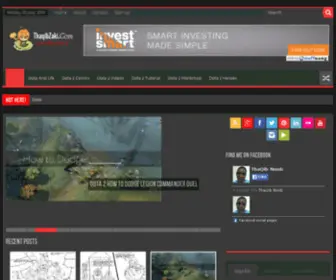 Thaqibzaki.com(Let's Play Dota 2) Screenshot