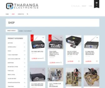 Tharangaelectronics.com(Tharangaelectronics) Screenshot