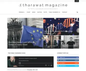Tharawat-Magazine.com(Tharawat Magazine) Screenshot
