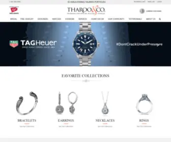 Tharooco.com(Fine Jewelry Watches.Diamonds.Engagement Rings.Jewelry.Sunglasses.Orlando) Screenshot