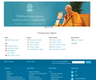 Tharpa.com(Tharpa International) Screenshot