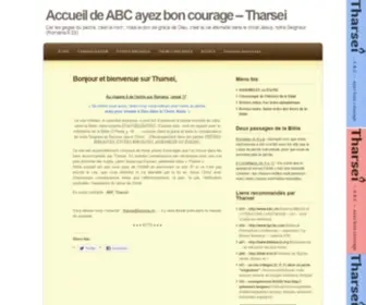 Tharsei.net(Estmez que la patience de notre Seigneur est salut (2 Pierre 3 v) Screenshot