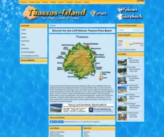 Thassos-Island.de(Thassos Island) Screenshot