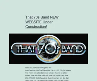 That70Sbandlive.com(70s) Screenshot