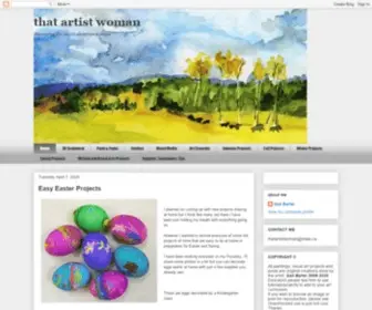 Thatartistwoman.org(That artist woman) Screenshot