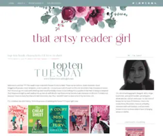 Thatartsyreadergirl.com(A Book Blog) Screenshot