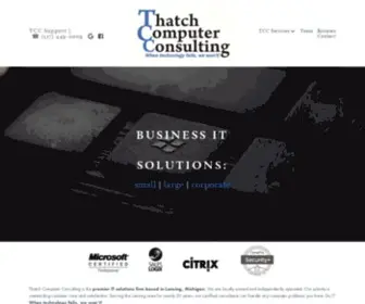 Thatchcc.com(Thatch Computer Consulting) Screenshot