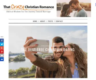 Thatcrazychristianromance.com(That Crazy Christian Romance) Screenshot
