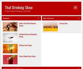 Thatdrinkingshow.com(That Drinking Show) Screenshot