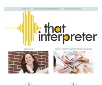 Thatinterpreter.com(Liz Essary) Screenshot