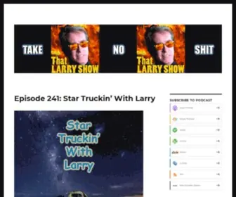 Thatlarryshow.com(That LARRY SHOW) Screenshot