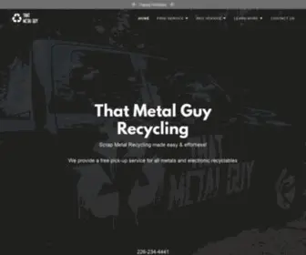 Thatmetalguy.ca(THAT METAL GUY) Screenshot