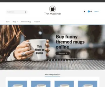 Thatmugshop.co.za(Buy Custom Mugs Online In South Africa) Screenshot