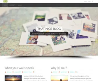 Thatniceblog.com(That Nice Blog) Screenshot