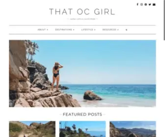 ThatocGirl.com(That OC Girl) Screenshot