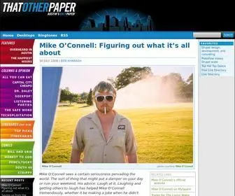 Thatotherpaper.com(Austin's ONLY Paper) Screenshot