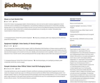 Thatpackagingblog.com(Industrial packaging product and equipment news and information for industry professionals) Screenshot
