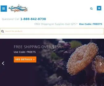 Thatpetplace.com(Discount Pet Supplies & Fish Supplies up to 60% off every day at That Fish Place) Screenshot