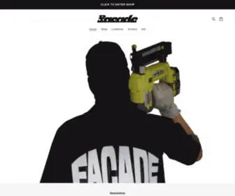 Thatsafacade.com(Facade Clothing) Screenshot