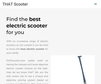 Thatscooter.com(THAT Scooter) Screenshot