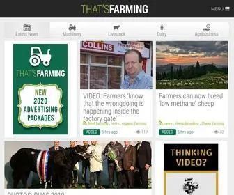 Thatsfarming.com(Thats Farming News) Screenshot