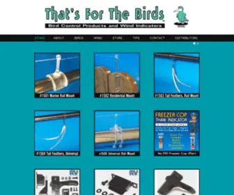 Thatsforthebirds.com(That's For The Birds) Screenshot