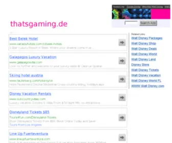 Thatsgaming.de(Thatsgaming) Screenshot