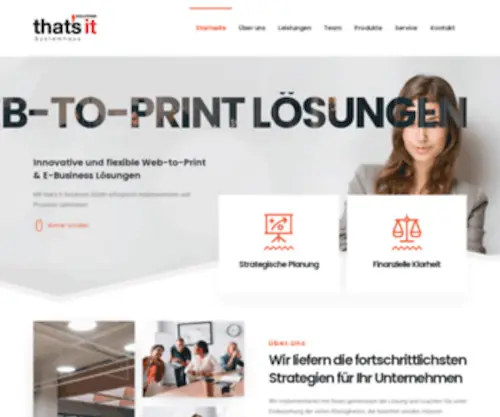 Thatsit-Solutions.de(Das Web) Screenshot