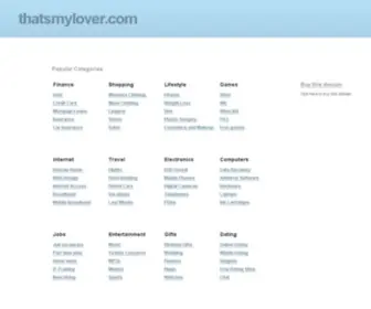 Thatsmylover.com(Thatsmylover) Screenshot