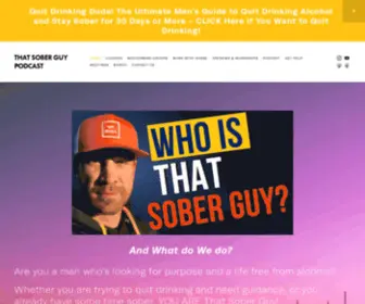 Thatsoberguy.com(That Sober Guy Podcast) Screenshot