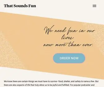 Thatsoundsfunbook.com(Annie F) Screenshot