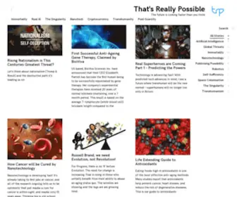 Thatsreallypossible.com(The future is coming faster than you think) Screenshot